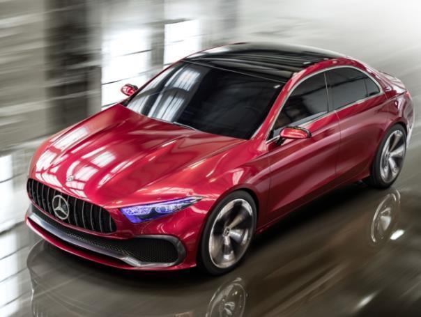 Mercedes-Benz Cars auf der Auto Shanghai 2017: Concept A Sedan